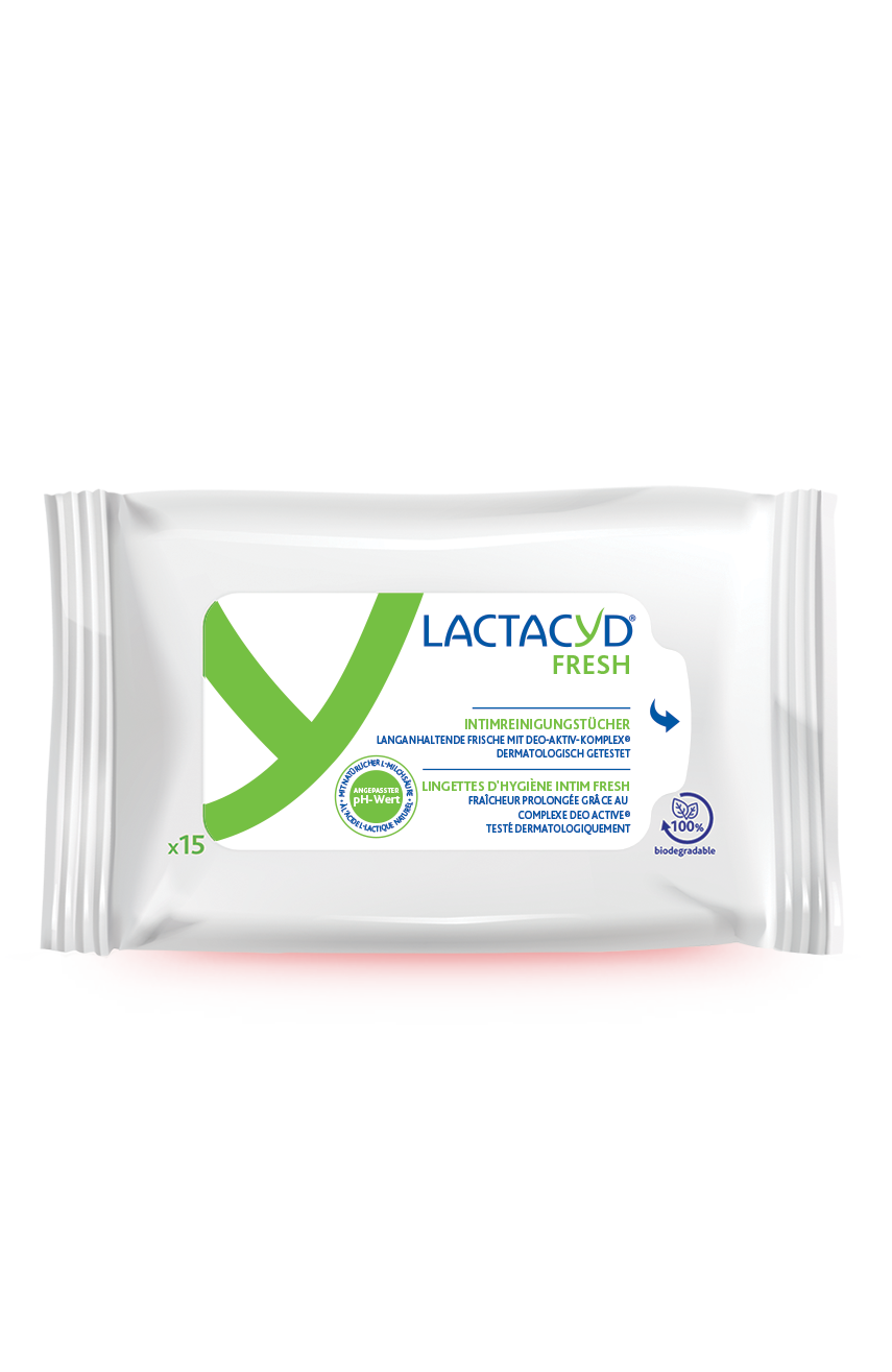Lactacyd® FRESH Lingettes intimes