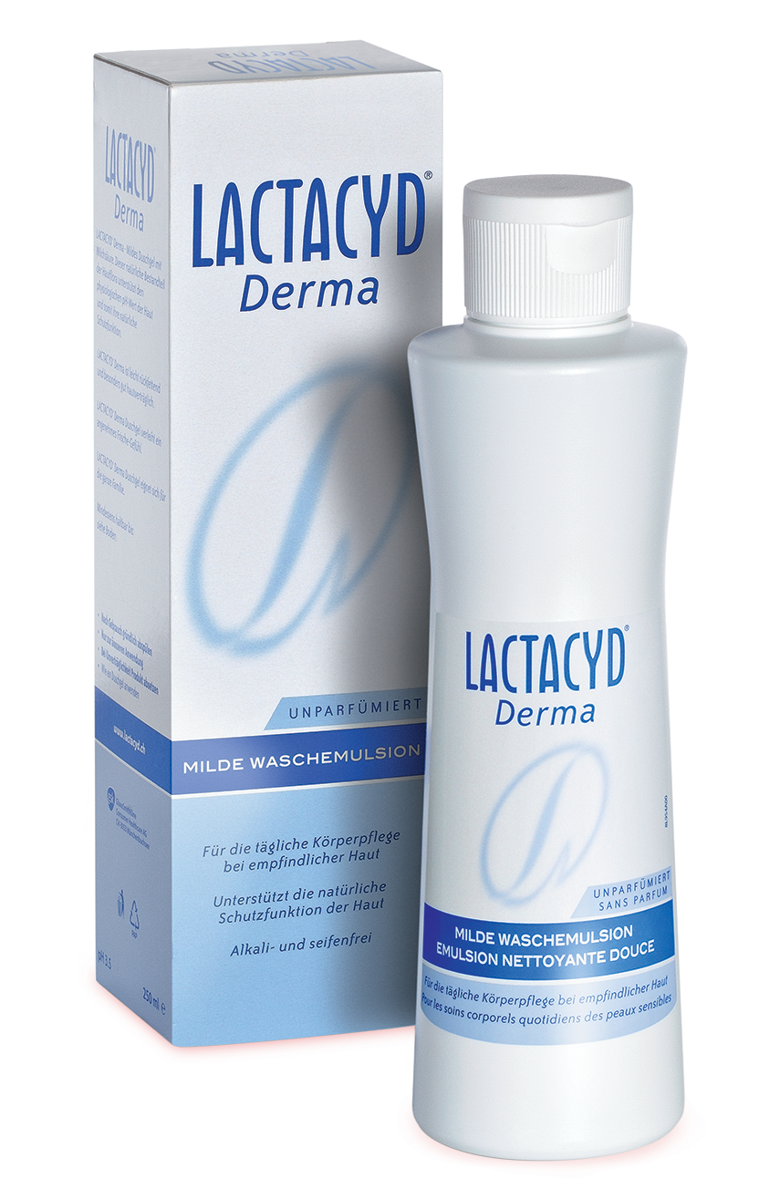 Lactacyd® DERMA Milde Waschemulsion unparfümiert